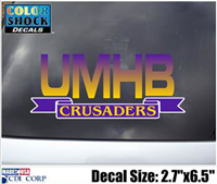 UMHB Crusaders Decal