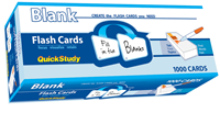 Blank Flash Cards Quick Study