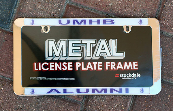 Metal alumni frame