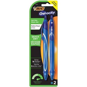 Bic Gelocity Pen - main view