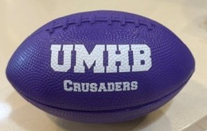 UMHB Large Foam Football - main view