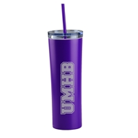 L X G COLOR MATCH TUMBLER WITH STRAW