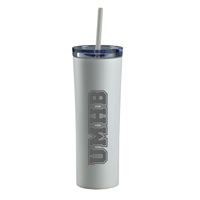 L X G COLOR MATCH TUMBLER WITH STRAW
