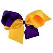 Miss Ashley's Two Tone Curly Fluff Jumbo Bow
