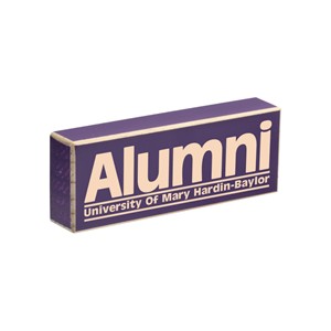 Neil Alumni Wood Block Magnet - main view