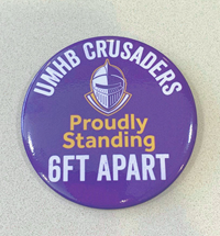 Proudly Standing Button