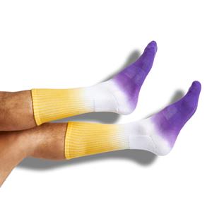 SOCKS - PURPLE DIP CASUAL SOCKS