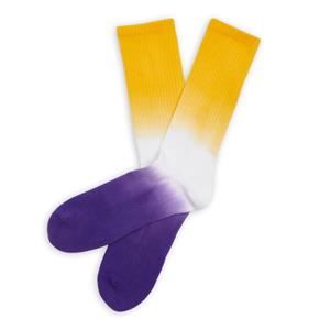 SOCKS - PURPLE DIP CASUAL SOCKS