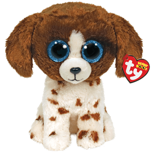 TY© BABIES MUDDLES DOG CLIP