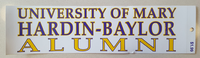 UMHB Alumni Sticker