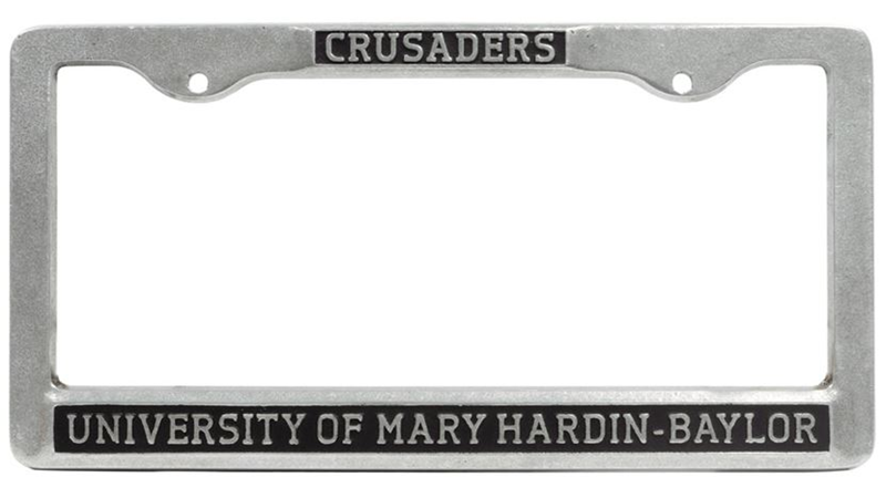UMHB Crusader License Plate Frame (SKU 1006876217)