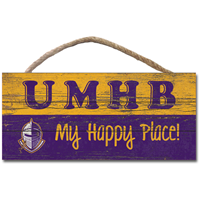 UMHB Happy Place Sign