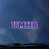 UMHB Mini Decal