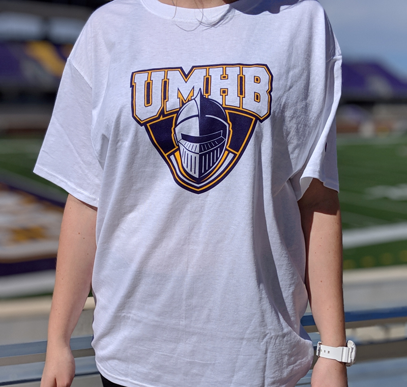 Umhb Official Logo S/S Tee White | UMHB Campus Store