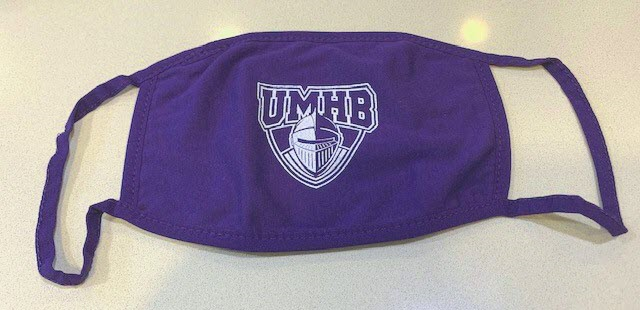 UMHB Purple Face Mask (SKU 10394526106)